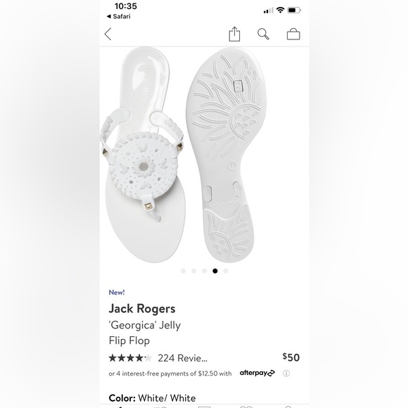 jack rogers afterpay